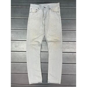 Levis 511 Jeans  Mens 30x32 Pale Blue Light Wash Denim Straight Leg